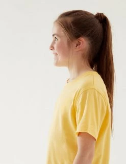 M&S Collection PE Kit Unisex Pure Cotton T-Shirt (2-16 Yrs) -Outlet The Tidy Tots Store SD 04 T93 2760 R0 X EC 1
