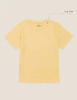 M&S Collection PE Kit Unisex Pure Cotton T-Shirt (2-16 Yrs) -Outlet The Tidy Tots Store SD 04 T93 2760 R0 X EC 90