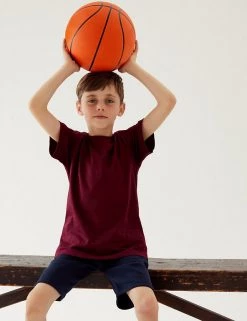 M&S Collection PE Kit Unisex Pure Cotton T-Shirt (2-16 Yrs) -Outlet The Tidy Tots Store SD 04 T93 2760 XM X EC 1