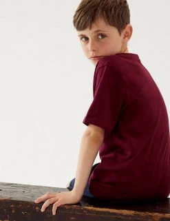 M&S Collection PE Kit Unisex Pure Cotton T-Shirt (2-16 Yrs) -Outlet The Tidy Tots Store SD 04 T93 2760 XM X EC 3