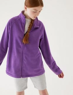 M&S Collection Jumpers Unisex Zip Fleece (2-16 Yrs) -Outlet The Tidy Tots Store SD 04 T93 4311 D0 X EC 2