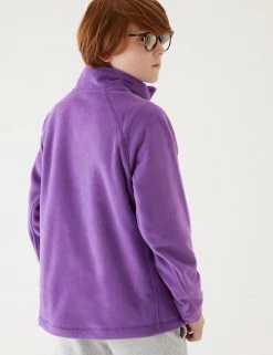 M&S Collection Jumpers Unisex Zip Fleece (2-16 Yrs) -Outlet The Tidy Tots Store SD 04 T93 4311 D0 X EC 3