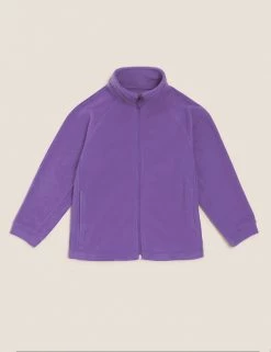 M&S Collection Jumpers Unisex Zip Fleece (2-16 Yrs) -Outlet The Tidy Tots Store SD 04 T93 4311 D0 X EC 90