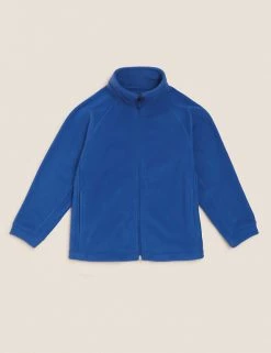 M&S Collection Jumpers Unisex Zip Fleece (2-16 Yrs) -Outlet The Tidy Tots Store SD 04 T93 4311 RA X EC 90
