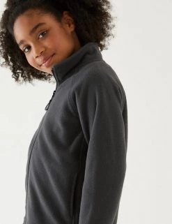 M&S Collection Jumpers Unisex Zip Fleece (2-16 Yrs) -Outlet The Tidy Tots Store SD 04 T93 4311 T3 X EC 3