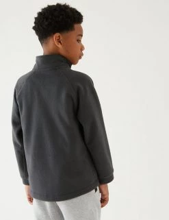 M&S Collection Jumpers Unisex Zip Fleece (2-16 Yrs) -Outlet The Tidy Tots Store SD 04 T93 4311 T3 X EC 4