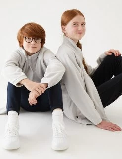 M&S Collection Jumpers Unisex Zip Fleece (2-16 Yrs) -Outlet The Tidy Tots Store SD 04 T93 4311 UT X EC 0