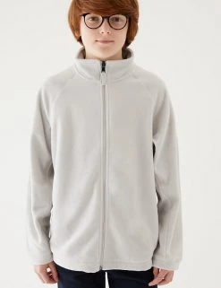 M&S Collection Jumpers Unisex Zip Fleece (2-16 Yrs) -Outlet The Tidy Tots Store SD 04 T93 4311 UT X EC 1