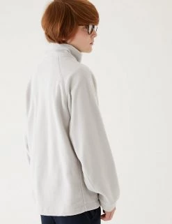 M&S Collection Jumpers Unisex Zip Fleece (2-16 Yrs) -Outlet The Tidy Tots Store SD 04 T93 4311 UT X EC 3