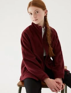 M&S Collection Jumpers Unisex Zip Fleece (2-16 Yrs) -Outlet The Tidy Tots Store SD 04 T93 4311 XM X EC 1