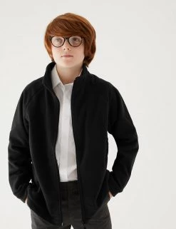 M&S Collection Jumpers Unisex Zip Fleece (2-16 Yrs) -Outlet The Tidy Tots Store SD 04 T93 4311 Y0 X EC 2