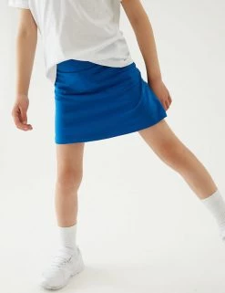M&S Collection Shorts Girls' Cotton With Stretch Sports Skorts (2-16 Yrs) -Outlet The Tidy Tots Store SD 04 T93 5252 RA X EC 2