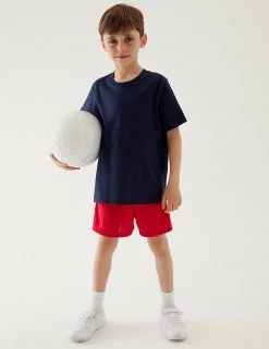 M&S Collection Unisex Sports Shorts (2-16 Yrs) -Outlet The Tidy Tots Store SD 04 T93 5253 B0 X EC 1