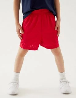 M&S Collection Unisex Sports Shorts (2-16 Yrs) -Outlet The Tidy Tots Store SD 04 T93 5253 B0 X EC 4
