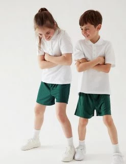 M&S Collection Unisex Sports Shorts (2-16 Yrs) -Outlet The Tidy Tots Store SD 04 T93 5253 EE X EC 0