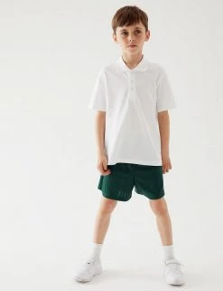 M&S Collection Unisex Sports Shorts (2-16 Yrs) -Outlet The Tidy Tots Store SD 04 T93 5253 EE X EC 2