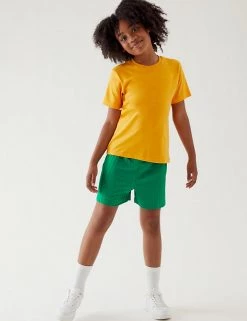 M&S Collection Unisex Sports Shorts (2-16 Yrs) -Outlet The Tidy Tots Store SD 04 T93 5253 KF X EC 2