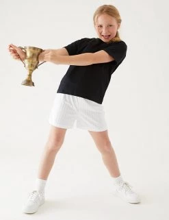 M&S Collection Unisex Sports Shorts (2-16 Yrs) -Outlet The Tidy Tots Store SD 04 T93 5253 Z0 X EC 1