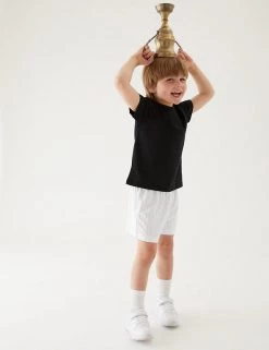 M&S Collection Unisex Sports Shorts (2-16 Yrs) -Outlet The Tidy Tots Store SD 04 T93 5253 Z0 X EC 2