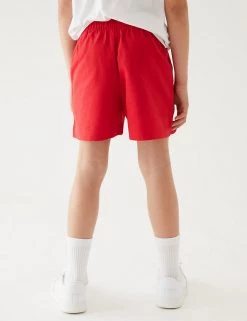 M&S Collection Unisex Pure Cotton Sports Shorts (2-16 Yrs) -Outlet The Tidy Tots Store SD 04 T93 5254 B0 X EC 4