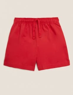 M&S Collection Unisex Pure Cotton Sports Shorts (2-16 Yrs) -Outlet The Tidy Tots Store SD 04 T93 5254 B0 X EC 90