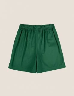 M&S Collection Unisex Pure Cotton Sports Shorts (2-16 Yrs) -Outlet The Tidy Tots Store SD 04 T93 5254 EE X EC 1