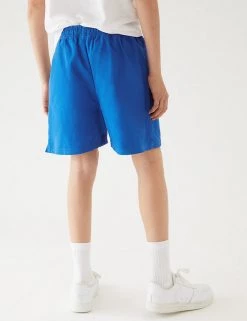 M&S Collection Unisex Pure Cotton Sports Shorts (2-16 Yrs) -Outlet The Tidy Tots Store SD 04 T93 5254 RA X EC 4