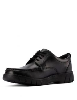 CLARKS Kids' Leather Derby Shoes (Youth Size 3-8) -Outlet The Tidy Tots Store SD 08 T94 3010 Y0 X EC 3